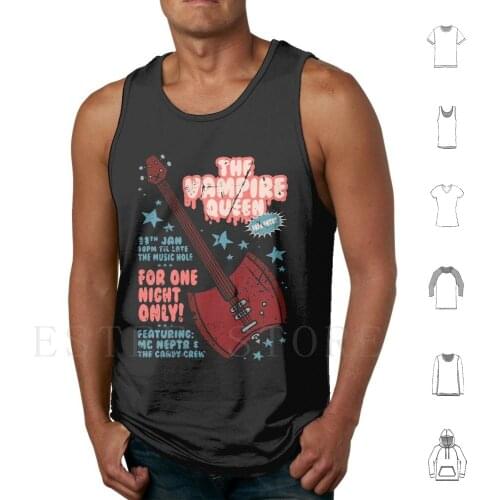 The Vampire Queen Music Poster Tank Tops Vest Sleeveless Adventure Time Adventure Time Adventure Once Upon A Time Vampire