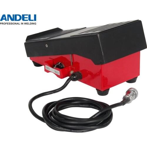 ANDELI Foot Switch Welding Foot Pedal Remote Current Controller for TIG Pulse AC DC Welding Machine