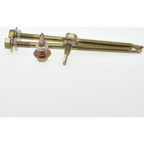 M4.8 M5.5*19/25/32-125 Drilling Hexagonal Self Drilling Screws, Dovetail Screws, Padded Blacksmith Screw