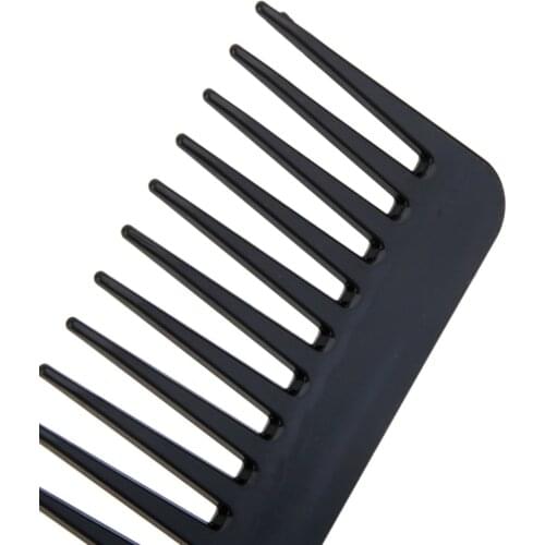 UNISEX WIDE TOOTH STRAIGHT DETANGLER HEAD MASSAGE HAIRDRESSING BRUSH COMB