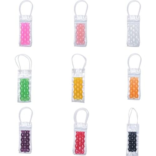 1pc Bottle Freezer Bag Chilling Cooler Ice Bag Beer Cooling Gel Holder Carrier Portable Liquor Ice-cold Tools