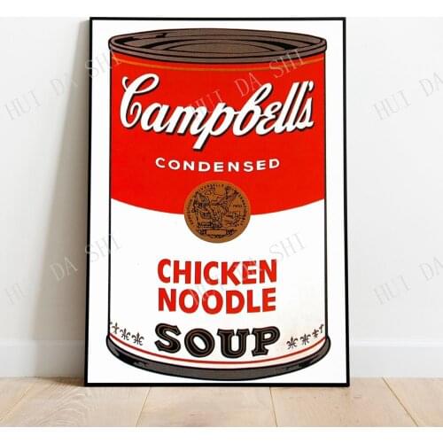 Chicken Noodle Soup - Andy Warhol Art Print, Pop Art, Pop Art Print, Andy Warhol Poster, Contemporary Art