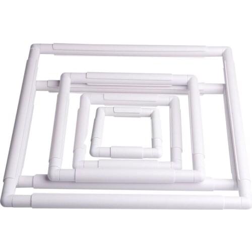 Universal Plastic Embroidery Frame Cross Stitch Hoop Sewing Craft Tool