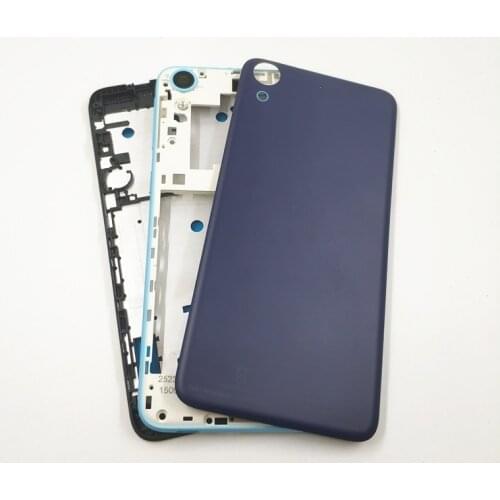 For HTC Desire 626 Full Housing New Back Battery Door Housing Cover Replacement Front Frame Faceplate + Battery cover