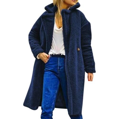 Oversized Womens Long Sleeve Casual Winter Warm Casual Button Solid Ladies Knitted Jumper Cardigan Outwear Coat