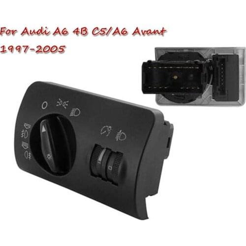 4B1 941 531C 23 Pins 4B1941531C Car Headlight Fog Light Switch Black For Audi A6 4B C5/A6 Avant 1997-2005 B1 941 531 C
