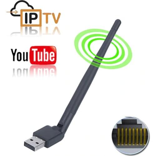 Wireless USB WiFi Antenna USB RJ45 Ethernet Network Adapter MTK7601 88772 Koqit k1 U2 satellite receiver DVB S2 DVB T2 TV Box