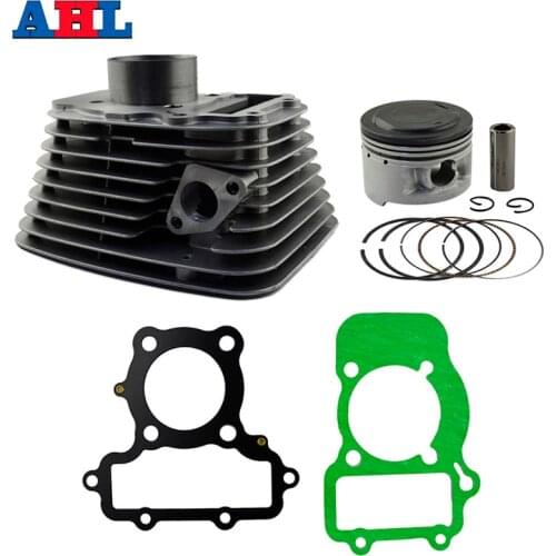 1 Set of Motorcycle Engine Parts Rear & Front Cylinder For YAMAHA XV250 XV 250 Air Cylinder Block & Piston Cylinder Head Gasket