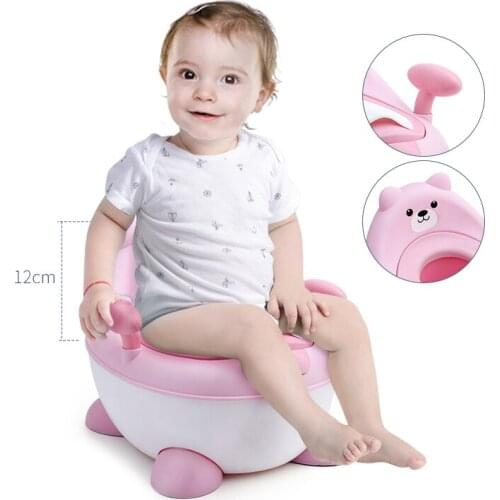 Kids Training Seat Portable Girl Pee Potty Chair Child Urinal Baby Potty Training for free potty brush+cleaning bag