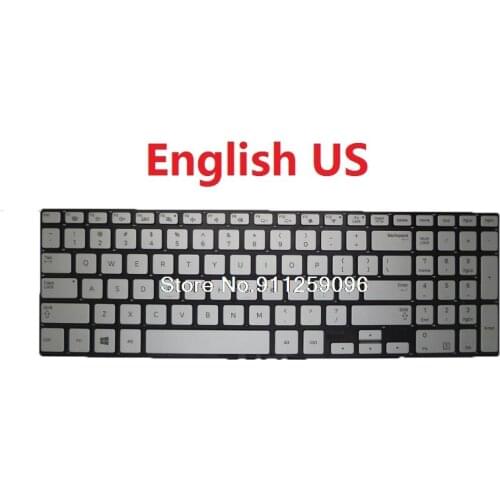 Laptop Keyboard For Samsung NP780Z5E NP880Z5E NP870Z5E NP770Z5E NP670Z5 NP670Z5E English US Turkey TR Backlit