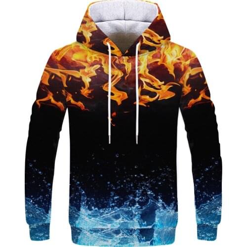 2021 hot sale men and women casual fashion handsome hooded sweatshirt 3D printing shirt large size Harajuku thin and comfortable