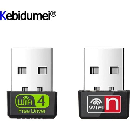 Mini USB Adapter 150Mbps Wi-Fi Adapter MT7601/RTL8188GU For PC USB Ethernet WiFi Dongle 2.4G Network Card Wi Fi Receiver