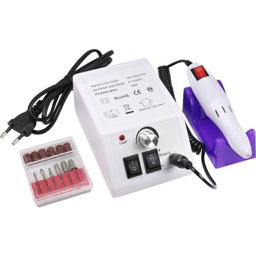 Clou Beaute 20000RPM Electric File Drill Nail Art Bit Cutter to Remove Pedicure Polisher Tools Grinder Polisher Set Manicure