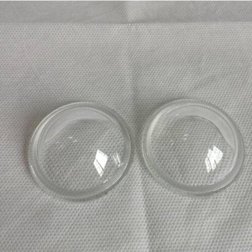 78mm Optical Glass Concave Convex Glass Lens Height 37mm For LED spotlights Lantern Mining Lights Flashlightn