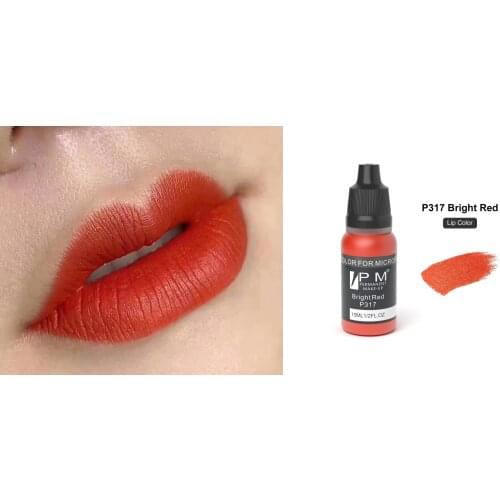 PM Brand Permanent Makeup Pigments Fascinating Charm Essence Color Kit for Lip