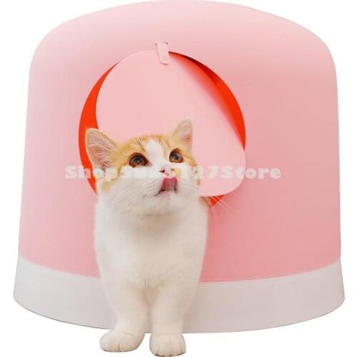Cat Litter Basin Fully Enclosed Deodorizing Cat Basin, Anti Splashing, Deodorizing, Large Cat Toilet, Cat Litter Basin, Cat Prod
