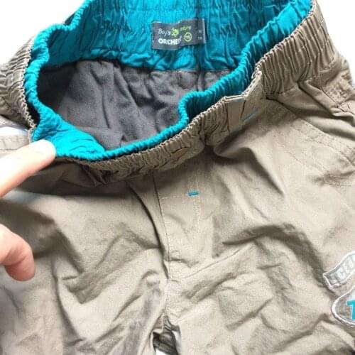 New arrival 2021 Cargo casual pants with in liner for boys autumn cotton fashion spring summer