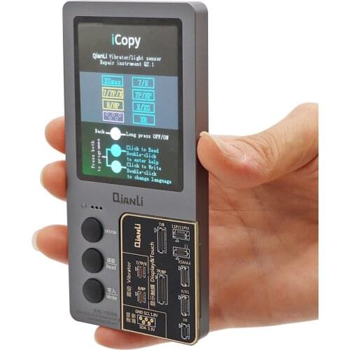 Qianli iCopy Plus LCD Screen Original Color Repair Programmer For iPhone 11 Pro Max XR XSMAX XS 8P 8 7P 7 Vibration/Touch Repair