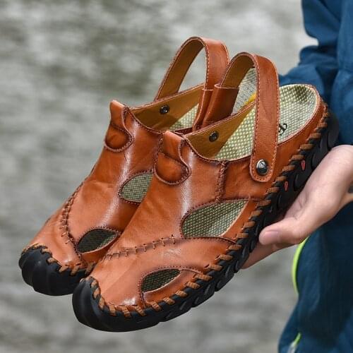 Sandalias Romanas Outdoor Sandals Men Man Summer Sandale Homme Sport Fashion Sandalia Masculino Safety Sandals&slippers