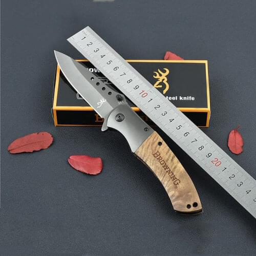 Folding Knife Portable Knife Sharp Fruit Knife Portable Knife High Hardness Field Knife Outdoor Quick Open Saber