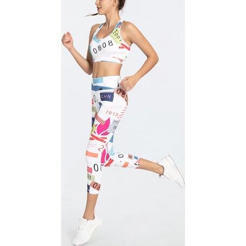 Sports Suit Female Spring And Summer 2021 New Gym Running Fitness Cloth Women Beginner Leisure Clothing Celebrity Yoga Clothing