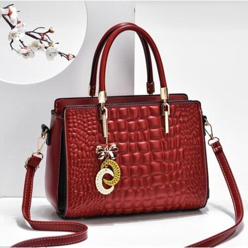 New Three-Dimensional Stone Pattern One-Shoulder Messenger Bag Fashion Ladies Handbag High Quality Brand High-End WomenS Bags