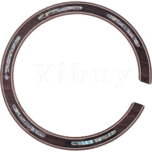 Yibuy B10 Acoustic Guitar Rose Rosette Circle Sound Hole Inlay Guitar Accessories