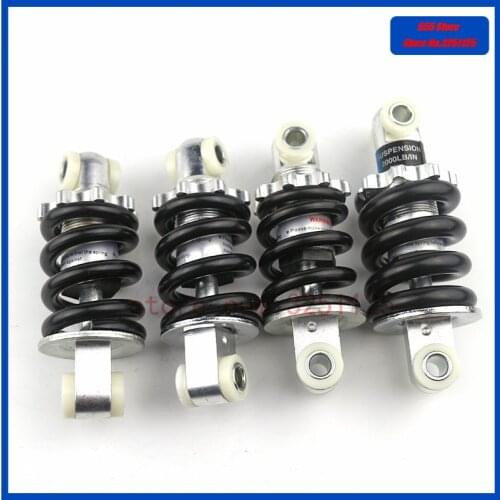 100/115/125/150/170/190/200/215mm Rear Suspension Shock for 47cc 49CC Super Minimoto Mini Dirt Bike ATV Quad Mini Pocket Bike