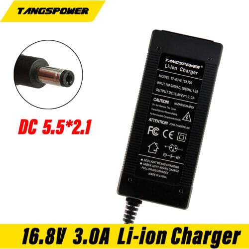 16.8V/14.4V/3A 16.8V 3A lithium li-ion battery charger for 4 series 14.4V 14.8V lithium li-ion polymer battery pack good quality