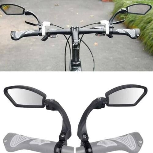 Bike Rearview Mirrorblind Zone Assisted Mirror Car Review Mirror 360 Degree Adjustable Glass Rearview Mirror Collapsible