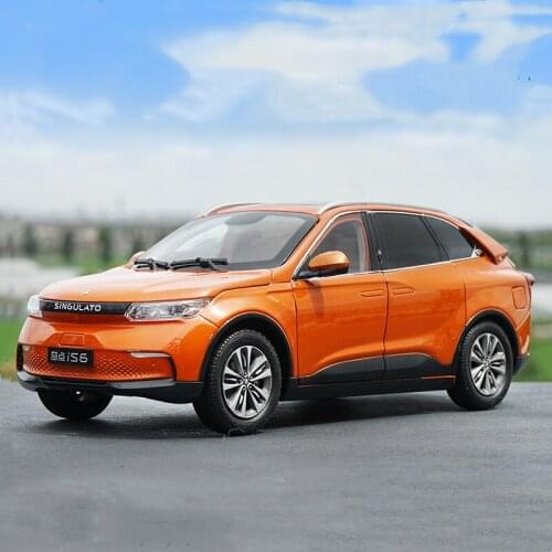 1/18 alloy casting car model original singularity is6 SUV off-road vehicle collection decoration holiday gift