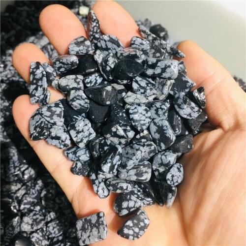 100g natural crystal snowstone quartz crystal broken stone road roll reiki healing