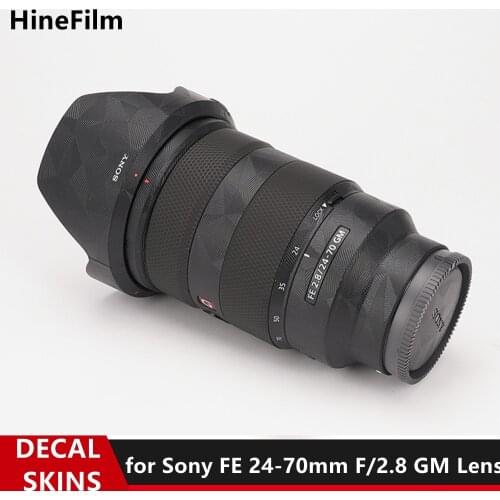 2470GM Lens Cover Film for Sony FE 24 70mm f/2.8 GM( SEL2470GM )Lens 3M Vinyl Material Premium Decal Skin Protector Sticker