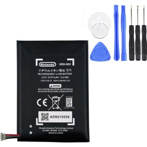 3570mAh battery HDH-003 For Nintendo Switch Lite Game Player Li-ion Batteries HDH003