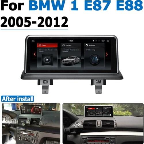 10.25'' 6-Core Android 8.0 up Car DVD Player For BMW 1 E87 E88 2005~2012 CCC CIC Autoradio GPS Navigation Car Multimedia