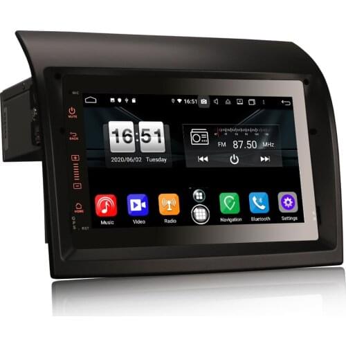 7" Android 10.0 OS Car Multimedia Navigation GPS Radio System Player for Peugeot Boxer 2011-2015 with 2 UI Styles Unique Design