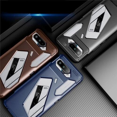For ASUS Rog Phone 5 Case Soft TPU Phone Cover For ROG 5 Pro Ultimate