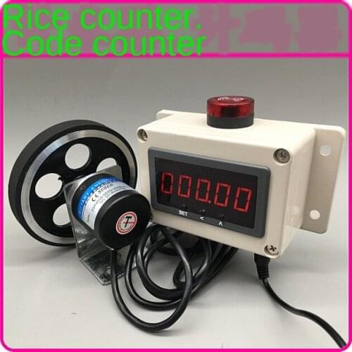 Digital Electronic Coder, Coder Roller with Alarm Meter, Industrial Equipment Recorder