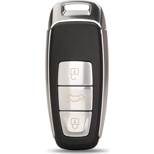 Kutery 3 Buttons Replacement Remote Car Key Shell Case For Audi A4L A5 A6 A6L A7 A8 A8L Q5