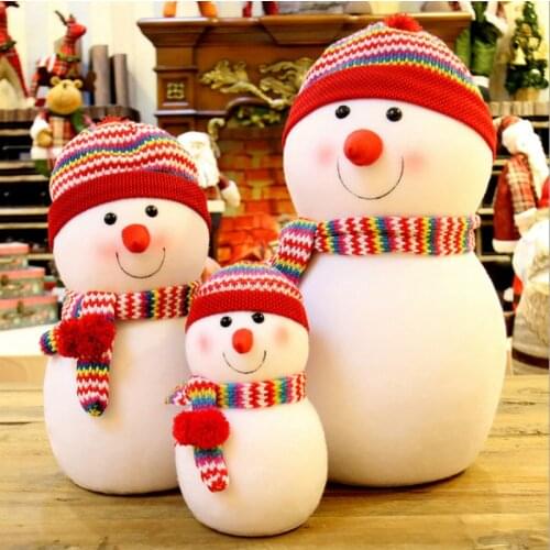 Merry Christmas Decorations Bubble Snowman Doll Gift for Home Garland Christmas Tree Decor Navidad Xmas 2020 New Year 2021