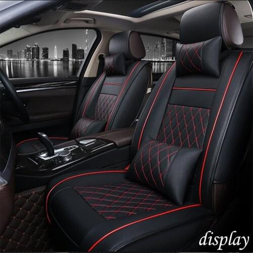Hot selling Car Seat Cover Leather Full Set Comfortable Durable Well Fit All Car Models