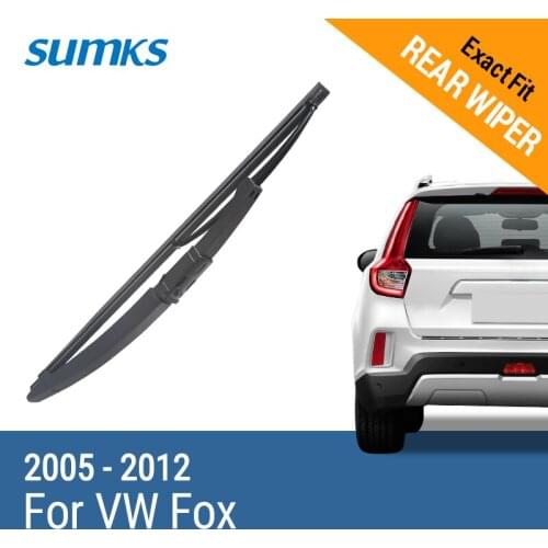 SUMKS Rear Wiper Blade for VW Fox Windshield Windscreen Rear Window 2005 2006 2007 2008 2009 2010 2011 2012