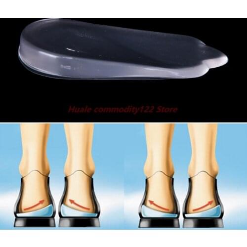 Silicone Gel Forefoot Orthotic Arch Support Massaging Insoles Insert Cushion SS