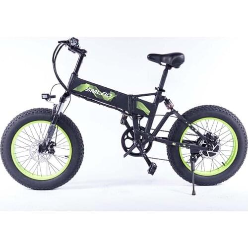 Folding Electric Bike 1000W Motor with 48V 14Ah Samsung Removable Lithium-Ion Battery 20 inch Ebike Fat Tire Electric Bicycle