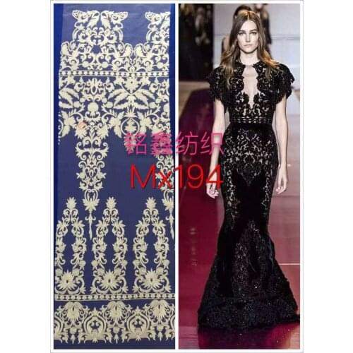 High quality african embroidery lace fabric for party hot selling tulle lace fabric 10yards/lot