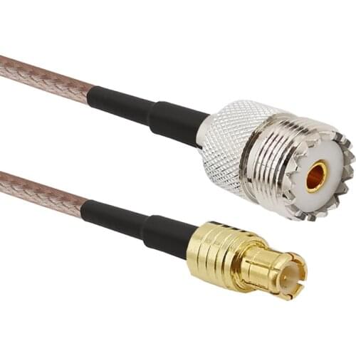 2-15M UHF SO239 PL259 Female to MCX Male RF Pigtail Jumper Cable RG316 MCX Plug Straight to UHF Jack SO239 RF Cable