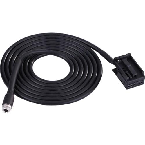 Car 6000 CD Audio Female AUX Input Adapter Cable for Ford Focus Mondeo with Removal Tool Keys 3.5mm female