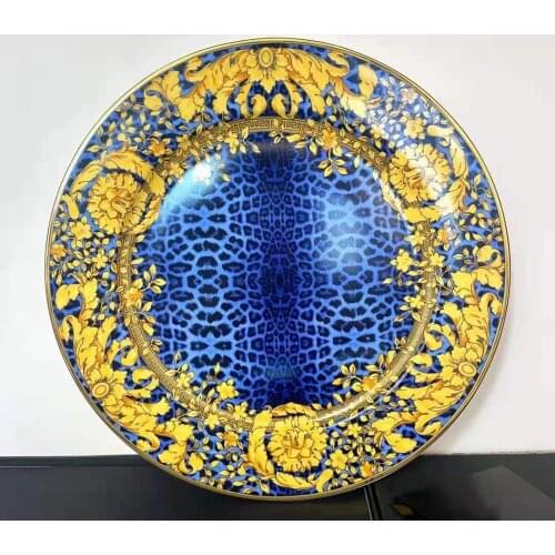 Black tie rooster Plate Sets