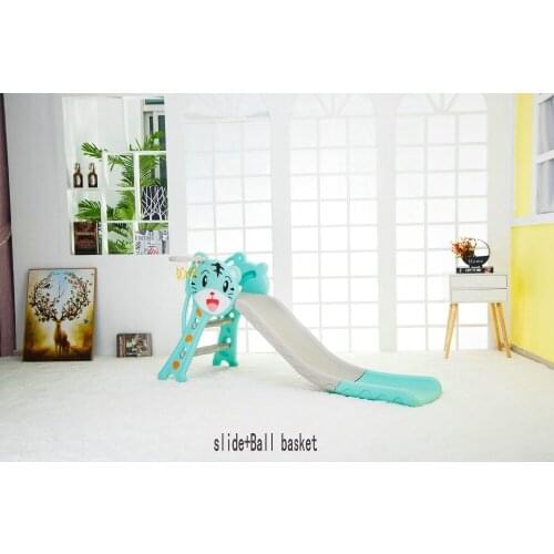 Children slide Childrens home indoor birthday toys with widening, lengthening, thickening and folding a small slide