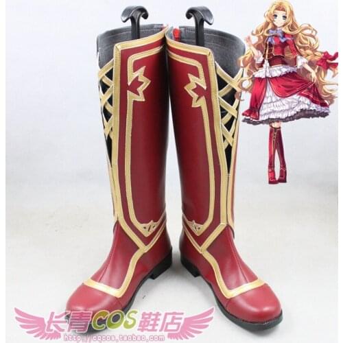 Eiyuu Densetsu the Legend of Heroes Alfin Reise Arnor Long Cosplay Shoes Boots C006